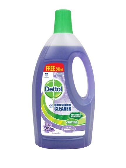 DETTOL MULTI SURFACE CLEANER LAVENDER 1.5L+500ML