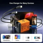 GaNPro 45W Retractable Fast Charger Cube - Image 5