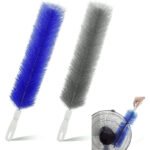 Flexible Microfiber Fan Duster Brushes – Reusable Cleaning Tools for Blades. Vents & Blinds