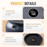 Electric Garlic Chopper.Mini Portable Veggie Chopper - Image 7