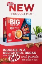 【New User Only】Nestlé Kitkat and Friends Big Biscuit Box | 69 x Chocolate Biscuit Bars – KitKat, Blue Riband, Toffee Crisp | Bulk Chocolate Box 1.357kg - Image 3