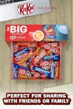 【New User Only】Nestlé Kitkat and Friends Big Biscuit Box | 69 x Chocolate Biscuit Bars – KitKat, Blue Riband, Toffee Crisp | Bulk Chocolate Box 1.357kg - Image 4