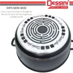 DESSINI ITALY Granite Aluminium Non Stick Casserole Pot Bowl Deep Fry Pan Cookware Tool (12 Pcs) - Image 5