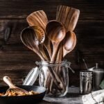 [Popular Item] Teak 7-Piece Dinnerware Set