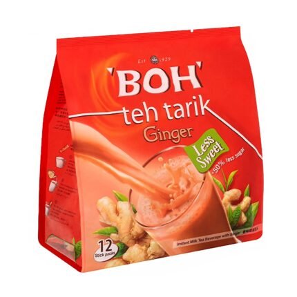 Boh Less Sweet Teh Tarik Ginger 26g x 12