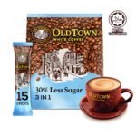 Old Town Less Sugar Instant 3 in 1 Premix White Coffee 31.6g x 15 - Image 2