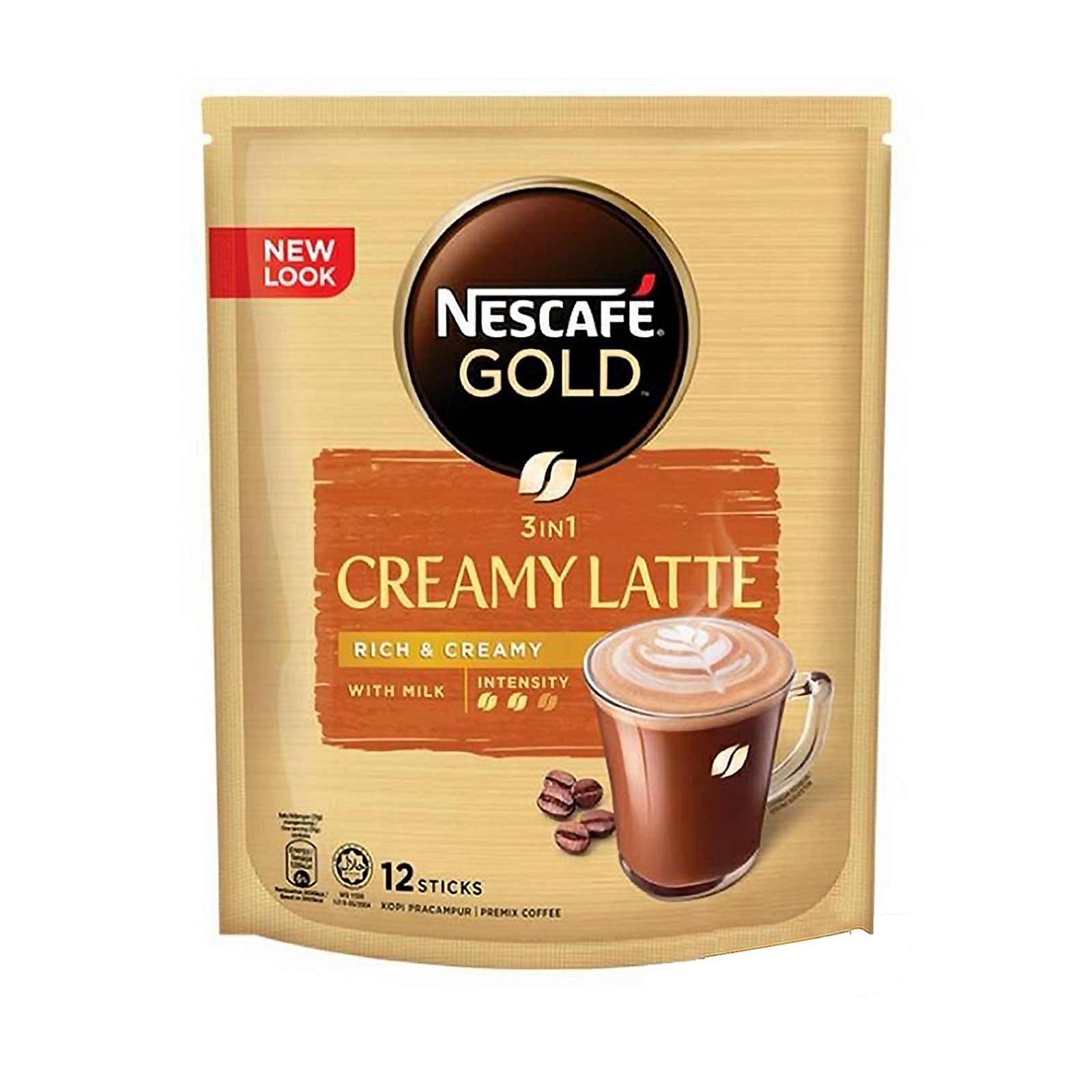 119537-1-1 Nescafe Gold Creamy Latte 31g x 12 - Image 1