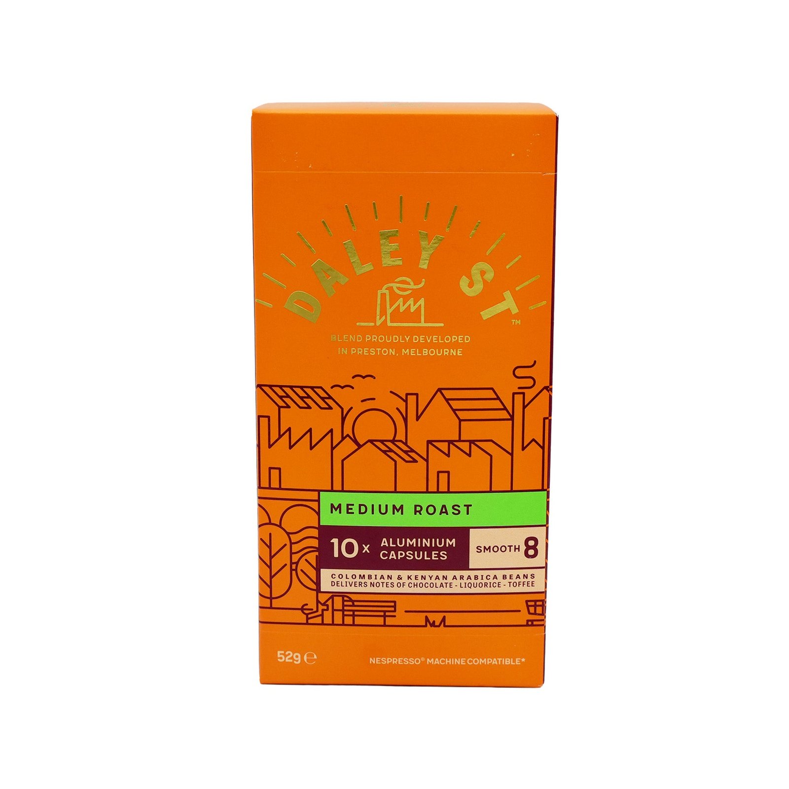 172852-U-1-1_0ae0a782-a668-4c5c-8246-b45d490ddded Daley ST Nespresso Coffee Medium Capsules 10pcs/pack - Image 1