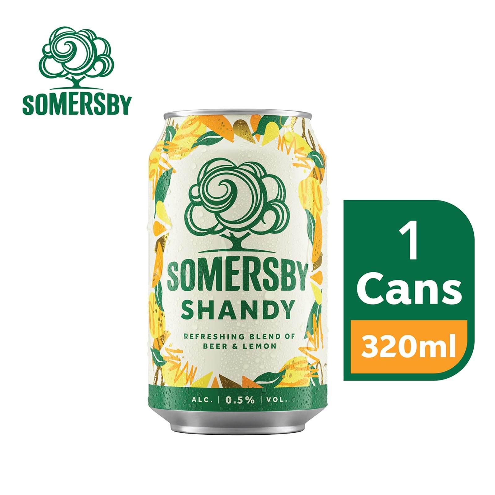 194634-U-1-1 Somersby Shandy Can 320ml - Image 1