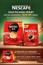 Nescafe 3 in 1 Original Blend/Black coffee (25 x 18g)