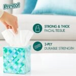 Presto! Ultra-Soft 3-Ply Premium Facial Tissues, 1188 Count (18 Packs of 66), (Packaging May Vary) - Image 4