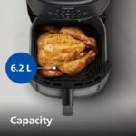 Philips Airfryer 2000 Series – 13 Ways to Cook, 6.2L Capacity, Compact Design with Cooking Window, RapidAir Technology, Fry with up to 90% Less Fat, Easy to Clean (NA230/00) - Image 5